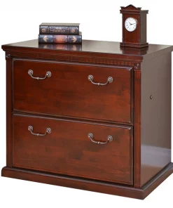 Huntington Club 2 Drawer Lateral File in Vibrant Cherry