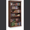 Huntington Oxford 72" Open Bookcase (Burnish)
