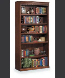 Huntington Oxford 72" Open Bookcase (Burnish)
