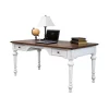 Durham Writing Desk in Weathered White