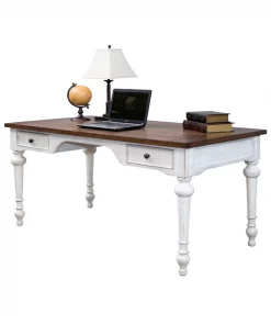 Durham Writing Desk in Weathered White