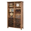 Heritage Bookcase in Hickory