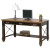 Hartford Writing Desk in Two Tone Distressed Black