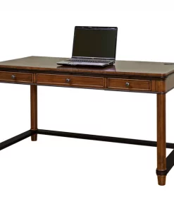 Kensington Laptop Writing Desk in Warm Fruitwood