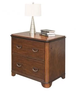 Kensington 2 Drawer Lateral File in Warm Fruitwood