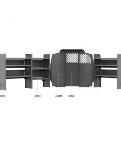 Kargo Master BASE 46 - H SHELVES - METRIS 126 - WB
