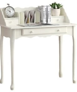Monarch Specialties Computer Desk, 36"L, Antique White Traditional