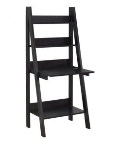 Monarch Specialties Computer Desk, 61"H, Espresso Ladder Style