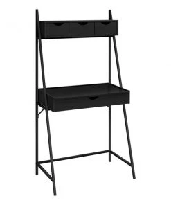 Monarch Specialties Computer Desk, 32"L, Black, Black Metal