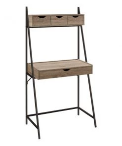 Monarch Specialties Computer Desk, 32"L, Dark Taupe, Black Metal