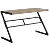 Monarch Specialties Computer Desk, 48"L, Dark Taupe, Black Metal