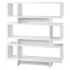 Monarch Specialties BOOKCASE - 55"H / WHITE MODERN STYLE