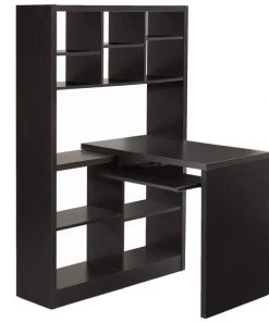 Monarch Specialties COMPUTER DESK - ESPRESSO LEFT OR RIGHT FACING CORNER