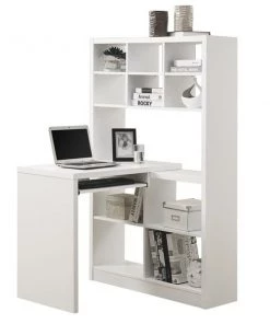 Monarch Specialties COMPUTER DESK - WHITE LEFT OR RIGHT FACING CORNER
