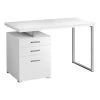 Monarch Specialties COMPUTER DESK - 48"L / WHITE LEFT OR RIGHT FACING