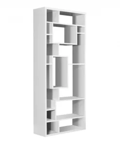 Monarch Specialties BOOKCASE - 72"H / WHITE