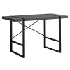 Monarch Specialties COMPUTER DESK - 48"L / GREY / BLACK METAL