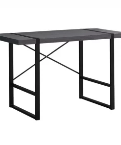 Monarch Specialties COMPUTER DESK - 48"L / GREY / BLACK METAL