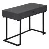 Monarch Specialties Computer Desk - 42"L / Modern Grey / Black Metal