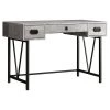 Monarch Specialties COMPUTER DESK - 48"L / GREY RECLAIMED WOOD / BLACK METAL