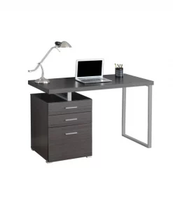 Monarch Specialties COMPUTER DESK - 48"L / GREY LEFT OR RIGHT FACING