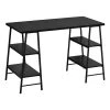 Monarch Specialties COMPUTER DESK - 48"L / BLACK / BLACK METAL