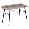 Monarch Specialties COMPUTER DESK - 48"L / DARK TAUPE / BLACK METAL