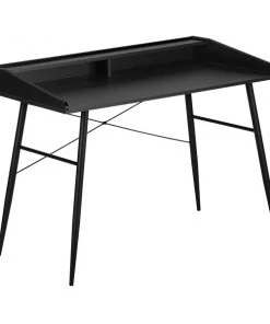 Monarch Specialties COMPUTER DESK - 48"L / BLACK / BLACK METAL