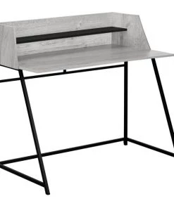 Monarch Specialties COMPUTER DESK - 48"L / GREY / BLACK METAL