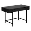 Monarch Specialties COMPUTER DESK - 48"L / BLACK / BLACK METAL