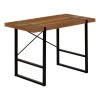 Monarch Specialties COMPUTER DESK - 48"L / WALNUT / BLACK METAL