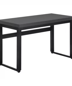 Monarch Specialties Computer Desk - Adjustable Height / 48"L / Modern Grey / Black