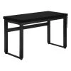 Monarch Specialties Computer Desk - Adjustable Height / 48"L / Black / Black Metal