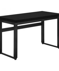 Monarch Specialties Computer Desk - Adjustable Height / 48"L / Black / Black Metal