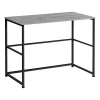 Monarch Specialties Computer Desk - 40"L / Grey / Black Metal