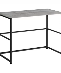 Monarch Specialties Computer Desk - 40"L / Grey / Black Metal