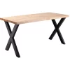 National Public Seating NPS Collaborator Table, 30" x 72", Rectangle, 30" Height, Butcherblock top