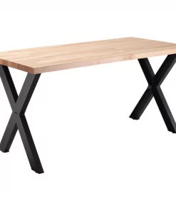 National Public Seating NPS Collaborator Table, 30" x 72", Rectangle, 30" Height, Butcherblock top