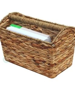 Vintiquewise Woven Magazine Holder