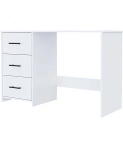 Sego Lily 19 D, 48 W, 30 H, White, Manufactured Wood in White Veneer Plated Steel