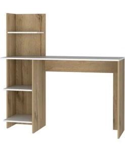 Sego Lily 48 D, 48 W, 18 H, Oak, Manufactured Wood in White Veneer