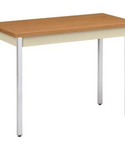 Hon Utility Table, Metal, 40"x20"x29", Harvest/Putty