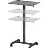 Lorell Height-adjustable Mobile Desk