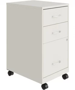 Lorell Pedestal File, B/B/F, Mobile, SOHO, 14-1/4"x18"x26-7/10", WE