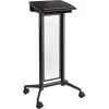 Safco Impromptu Lectern, 26-1/2"x18-3/4"x46-1/2", Black