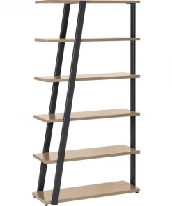 Safco BOOKCASE, MIRELLA, 5 SHELF