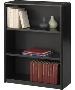 Safco BOOKCASE, 3-SHELF, BK