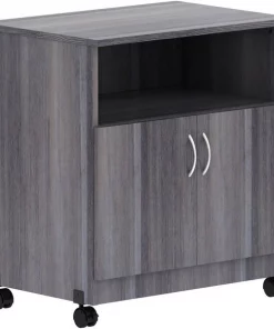 Lorell Machine Stand, w/Shelf, Mobile, 28"x19-3/4"x30-1/2", WTHRDCCL