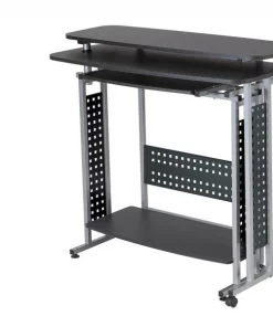 Safco Standing Desk, Box 2/2, 47-1/4"x20"x43-1/4", BK