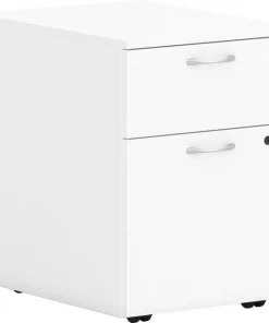 Hon Pedestal, Mobile, B/F, 15"x20"x20", Simply White
